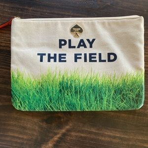 Kate Spade “play the field” pouch